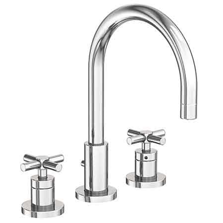 Newport Brass Widespread Lavatory Faucet in Weathered Brass 990/03W